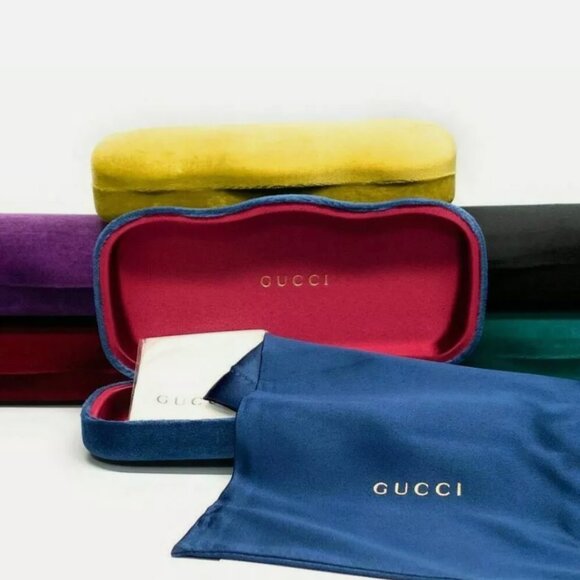 Gucci Black Square Women's Sunglasses 56mm - Picture 5 of 5